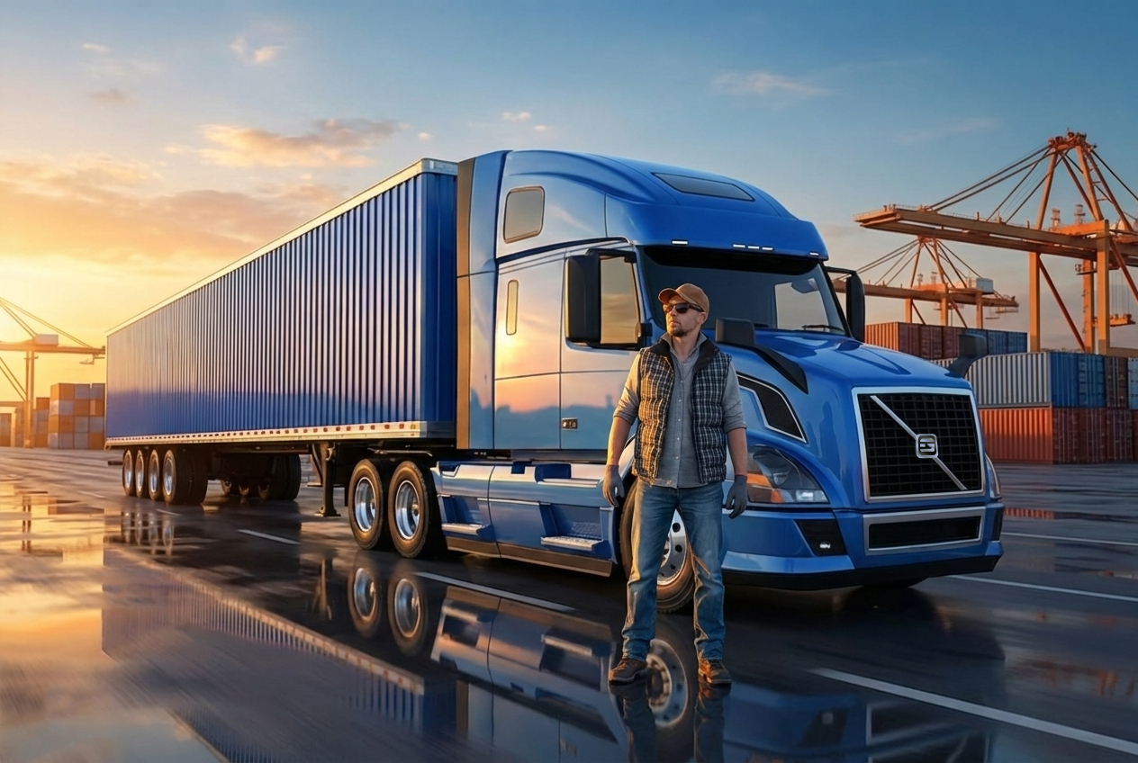 Grennex Truck with Driver